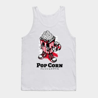 Pop Corn Skateboard Kid Tank Top